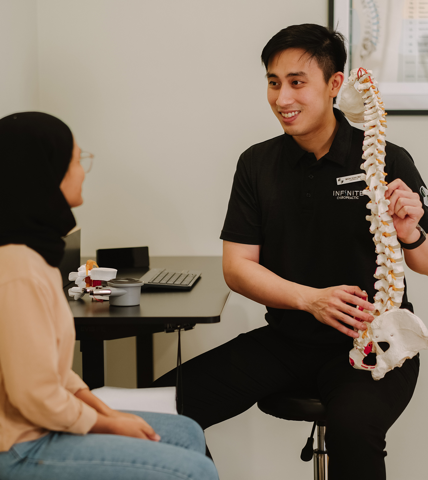 tummy tuck patient posing